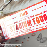 Personalised Old Trafford Stadium Tour Ticket Gift | Manchester United FC Birthday Surprise - stadium tour, stadium