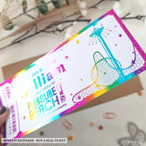 Personalised Pleasure Beach Resort Birthday Ticket | Kids Surprise Gift - pleasure beach resort, pleasure beach, beach