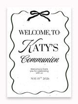Handmade Party Decor | Printarelle | Create a classic and sophisticated welcome for your guests with our beautifully