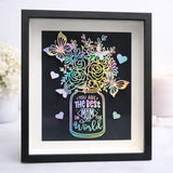 Personalised Shadow Box Frame - Best Mom Gift - Handmade in Ireland - Shadow Box Frame - Printarelle