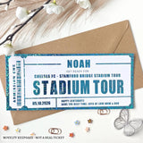 Personalised Stamford Bridge Stadium Tour Ticket Gift | Chelsea FC Birthday Surprise - stadium tour, stadium tour