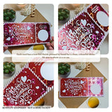Personalised Valentine Scratch Ticket – Foil Surprise Reveal - personalised valentine scratch, valentine scratch