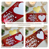 Personalised Valentine Scratch Ticket - personalised valentine scratch, surprise reveals, real foil, personalized foil
