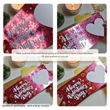 Personalised Valentine Scratch Ticket - personalised valentine scratch, surprise reveals, real foil, personalized foil