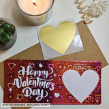 Personalised Valentine Scratch Ticket - personalised valentine scratch, surprise reveals, real foil, personalized foil