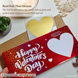 Personalised Valentine Scratch Ticket - personalised valentine scratch, surprise reveals, real foil, personalized foil