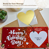 Personalised Valentine Scratch Ticket - Foil Ticket - Printarelle