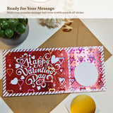 Personalised Valentine Scratch Ticket – Foil Surprise Reveal - Foil Ticket - Printarelle
