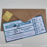 Personalized Foil Football Ticket – A Unique Keepsake for Soccer Fans - personalised foil football, match details,
