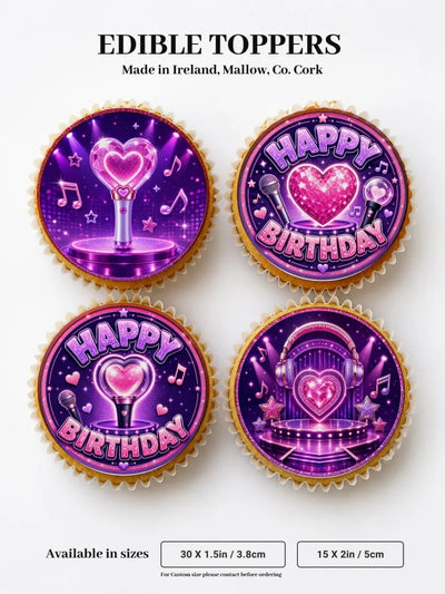 Edible Cupcake Toppers