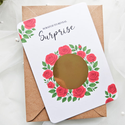 Scratch reveal card showing you're going to be a daddy