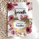 Pregnancy Reveal Card – Scratch-Off for Grandpa or Dáideo - Seanathair - Greeting Card