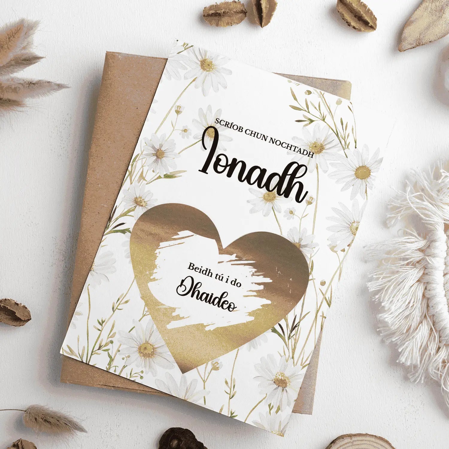 Pregnancy Reveal for Grandad - Scratch Card Announcement - Dhaideo - Greeting Card