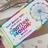 Personalised Drayton Manor Resort Birthday Adventure | Kids Surprise Gift