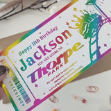 Personalised Thorpe Park Birthday Destination Reveal | Kids Surprise Gift