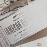 Personalised Jameson Distillery Tour Surprise Gift | Anniversary & Birthday Keepsake