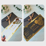 Christmas Surprise Foil Ticket | Personalised Disney Reveal