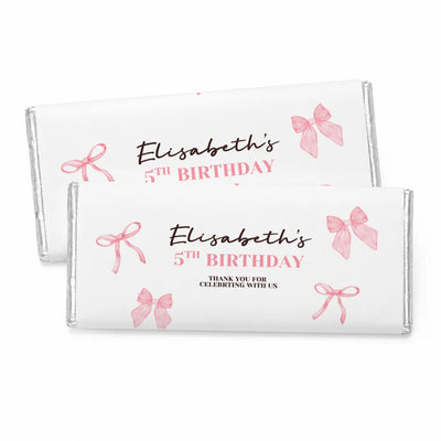 Birthday Chocolate Bars