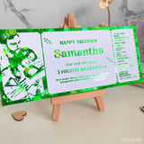 Romantic Gateway Foil Trip Ticket | London Travel Surprise - Foil Ticket