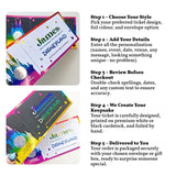 Christmas Surprise Foil Ticket - Disneyland Trip Reveal - Foil Ticket