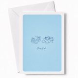 Soon to Be | Engagement & Wedding Card - groom’s oxford shoes, bridal heels, groom’s oxford, oxford shoes, colour
