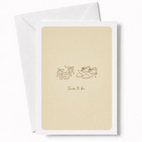 Soon to Be | Engagement & Wedding Card - groom’s oxford shoes, bridal heels, groom’s oxford, oxford shoes, colour