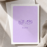 Soon to Be | Engagement & Wedding Card - groom’s oxford shoes, bridal heels, groom’s oxford, oxford shoes, colour