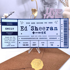 Special Gift for Music Lovers - Foil Ticket - Foil Ticket
