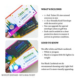 Christmas Surprise Foil Ticket - Disneyland Trip Reveal - personalised christmas foil, christmas foil ticket,