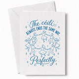 Handmade - Greeting Card - Irish Céilí Wedding Card – Always Ends Perfectly | Ireland