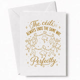 Handmade - Greeting Card - Irish Céilí Wedding Card – Always Ends Perfectly | Ireland