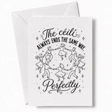 Handmade - Greeting Card - Irish Céilí Wedding Card – Always Ends Perfectly | Ireland