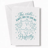 Handmade - Greeting Card - Irish Céilí Wedding Card – Always Ends Perfectly | Ireland