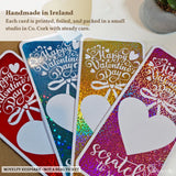 Valentine Scratch-Off Foil Ticket | Surprise Gift - valentine scratch-off, keepsake gift, experience reveals,