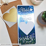 Valentine Scratch-Off Foil Ticket | Surprise Gift - valentine scratch-off, keepsake gift, experience reveals,