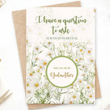 Will You Be My Godmother? Scratch Card – Daisy Meadow - Greeting Card - Printarelle