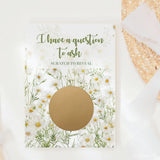 Will You Be My Godmother? Scratch Card – Daisy Meadow - Greeting Card - Printarelle