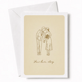 Your Love Story | Romantic Wedding Day Card - love story, wedding card, wedding day, romantic wedding, romantic wedding