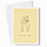 Your Love Story | Romantic Wedding Day Card - love story, wedding card, wedding day, romantic wedding, romantic wedding